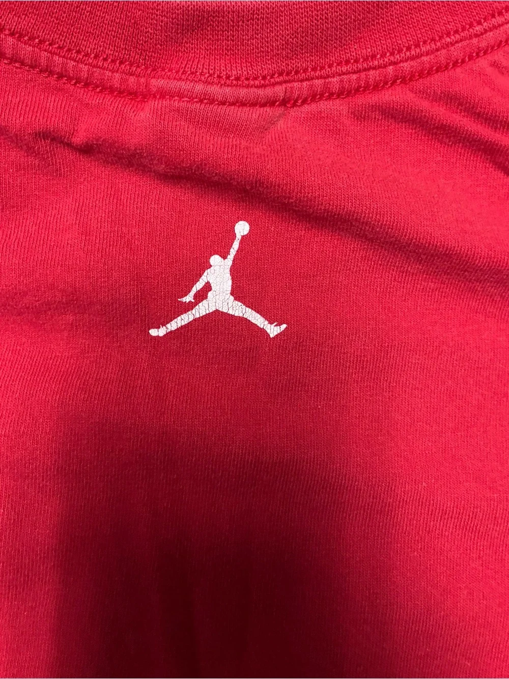 Vintage Y2K Jordan Jumpman 360 Slam Dunk Graphic T Shirt Red Men’s Large